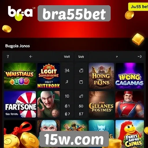Comparação de jogos oferecidos no bra55bet